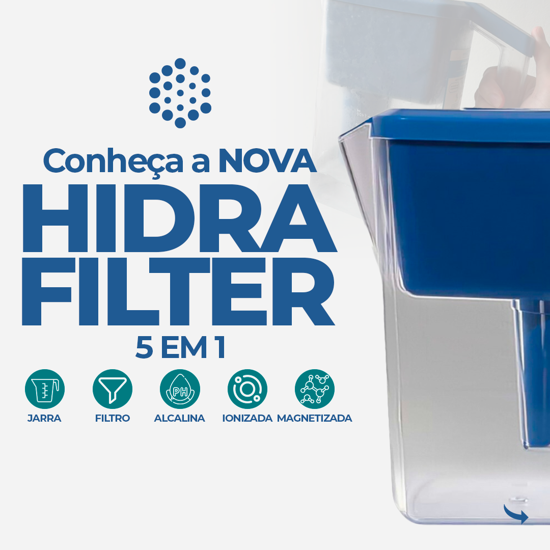Hidra Filter - Jarra Purificadora portátil