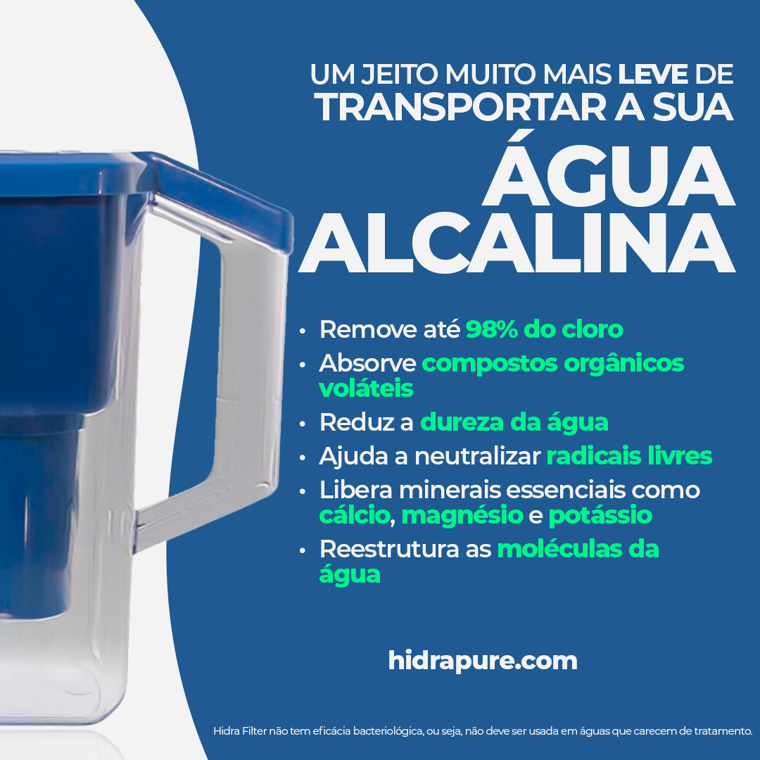 Hidra Filter - Jarra Purificadora portátil